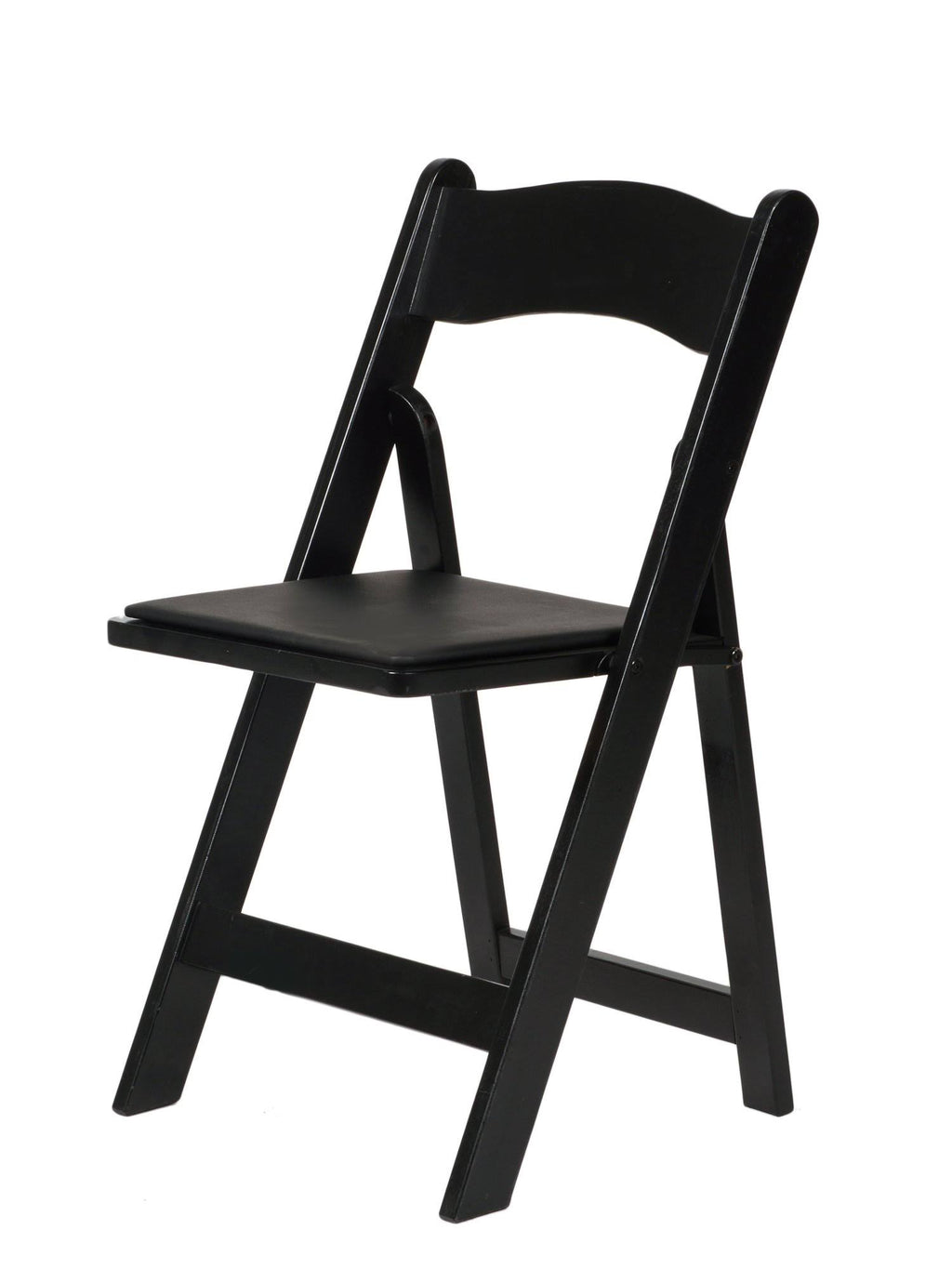 Black Wood Folding Chair M805859