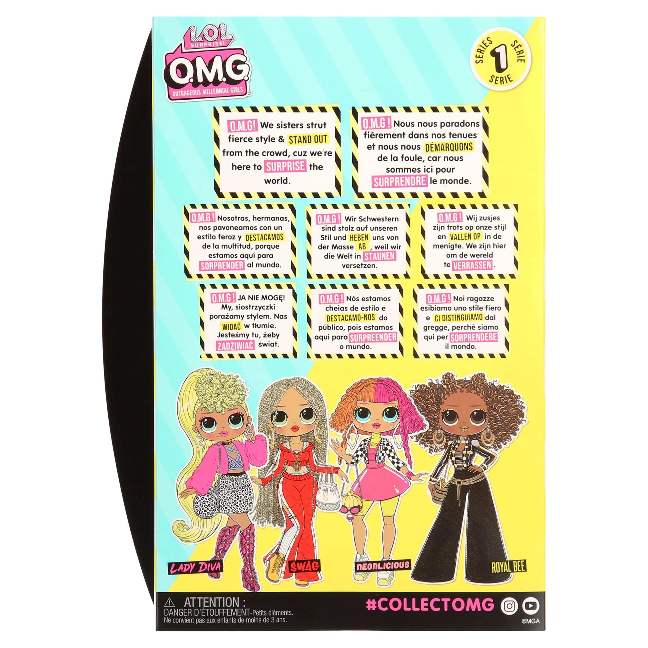 6 Pieces Fashion Doll Playset R878798
