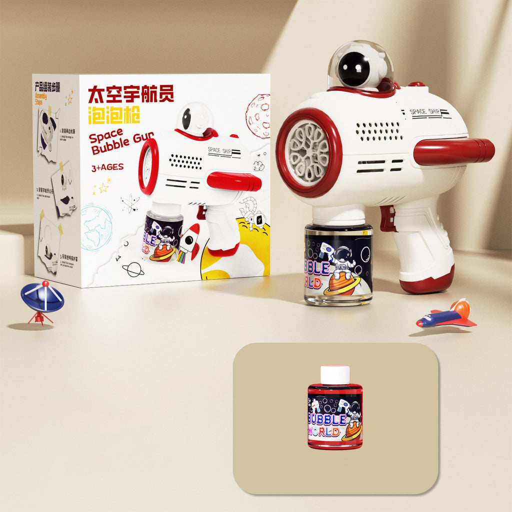 Red Bubble Gun Toy B8009