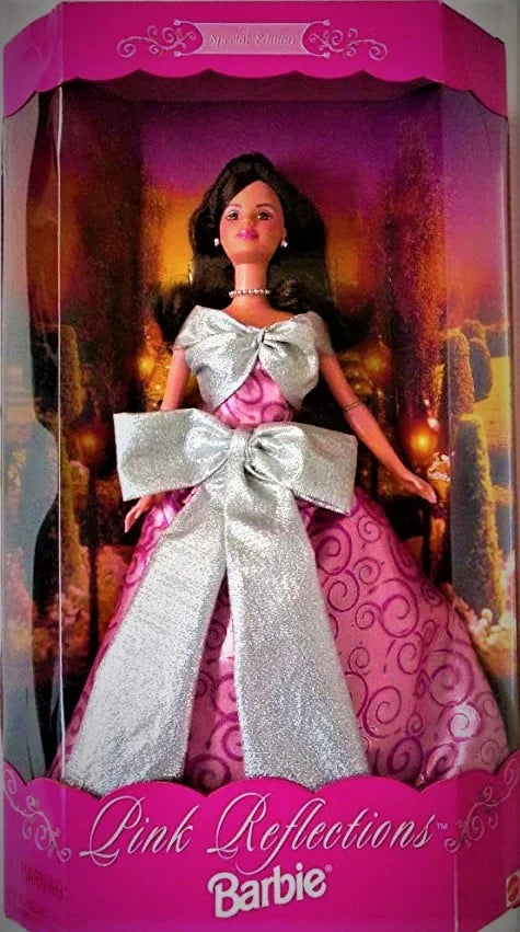 Pink Reflections Brunette Barbie Doll H8854