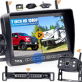 Wireless Backup Camera HD 1080P 7 Inch Monitor with Adapter Infrared Night Vision Y971