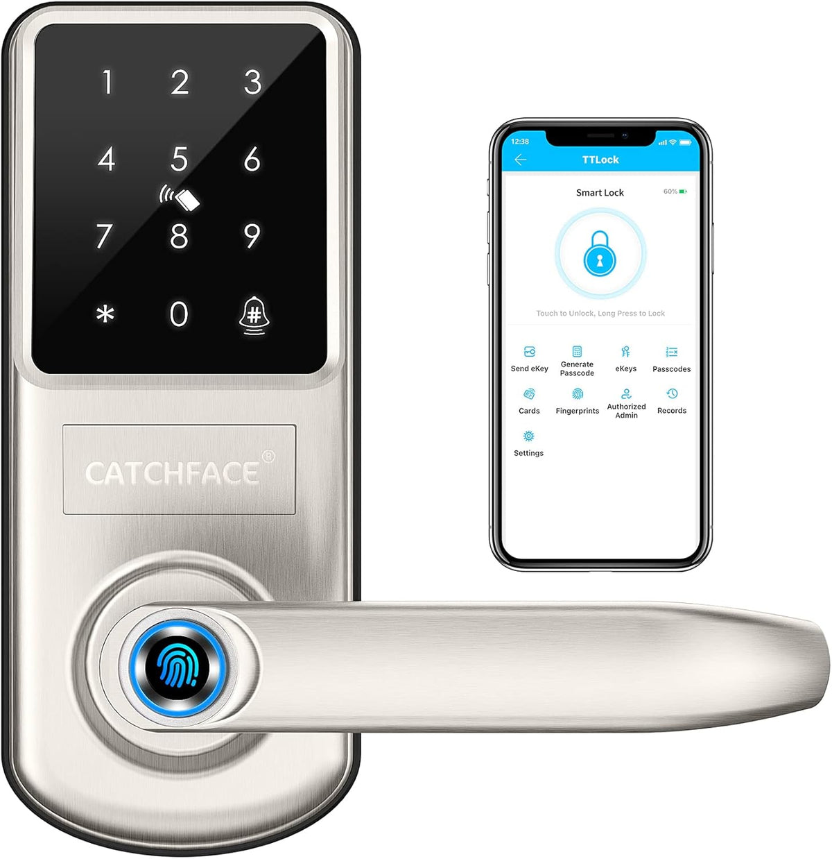 Smart Lock with Handle L423917