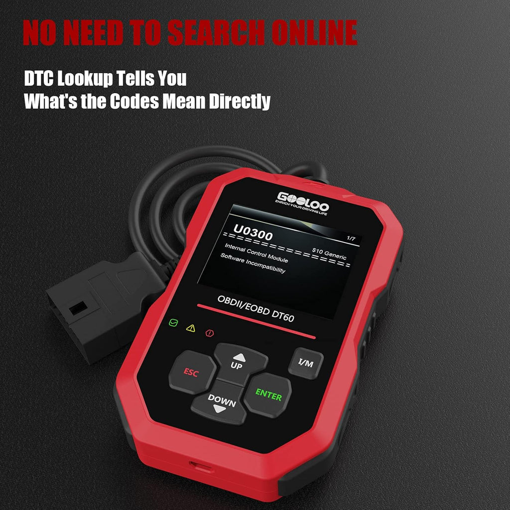 OBD2 Scanner Code Reader Car Diagnostic Tool, Pack of 2 Z403