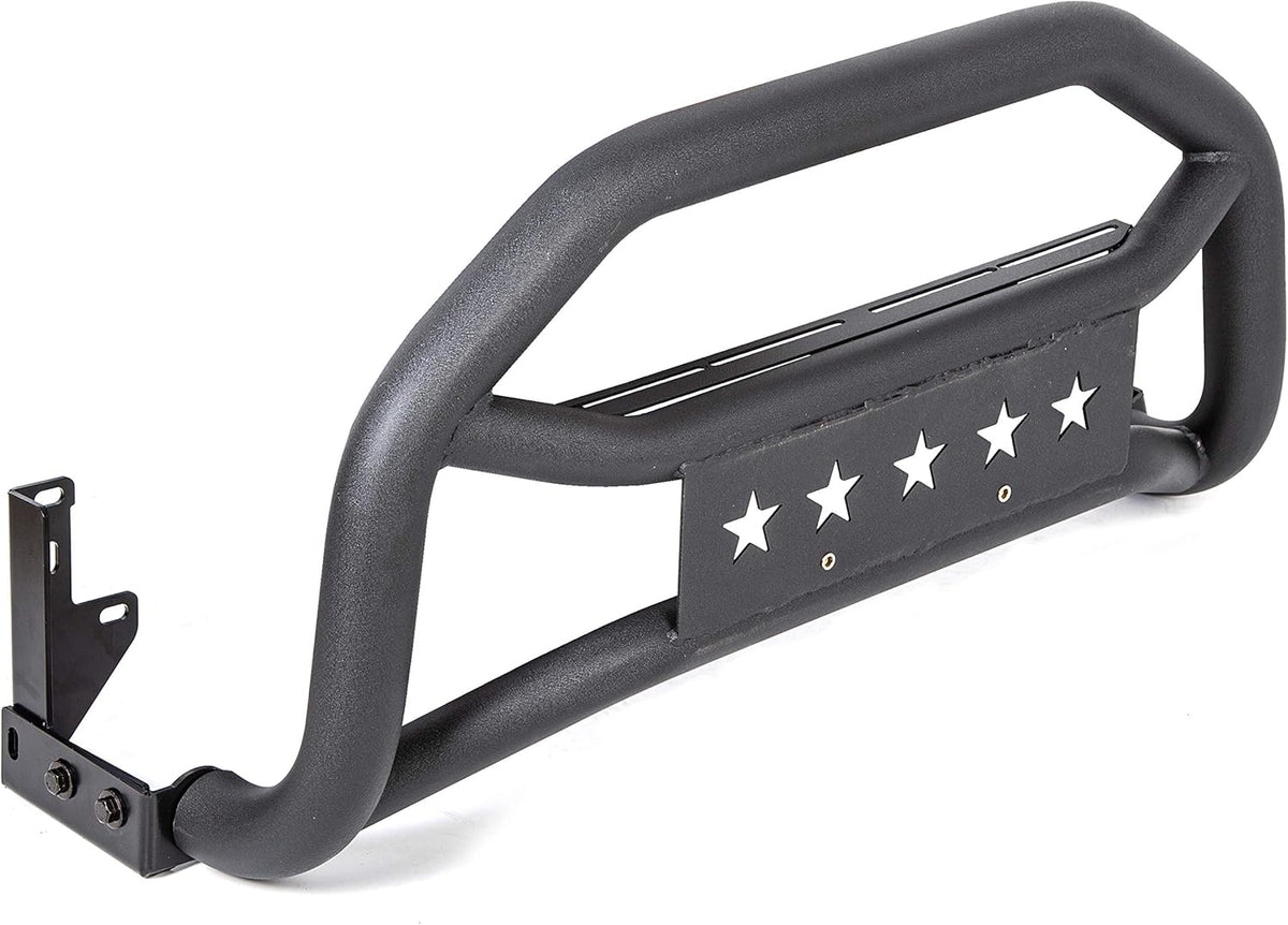 Textured Black Bull Bar Front Grille Guard Bumper V710