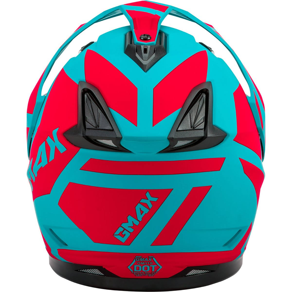 Matte Black Red White Dual-Sport Snow Helmet W836