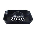 Domed 7 1/2 in Square Floor Drain Strainer Basket Q7429