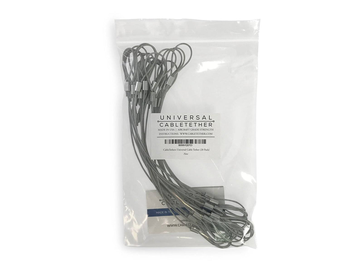 Adjustable Cable Tether 20 Pack D82064