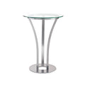 Glass Top Bar Height Table X140