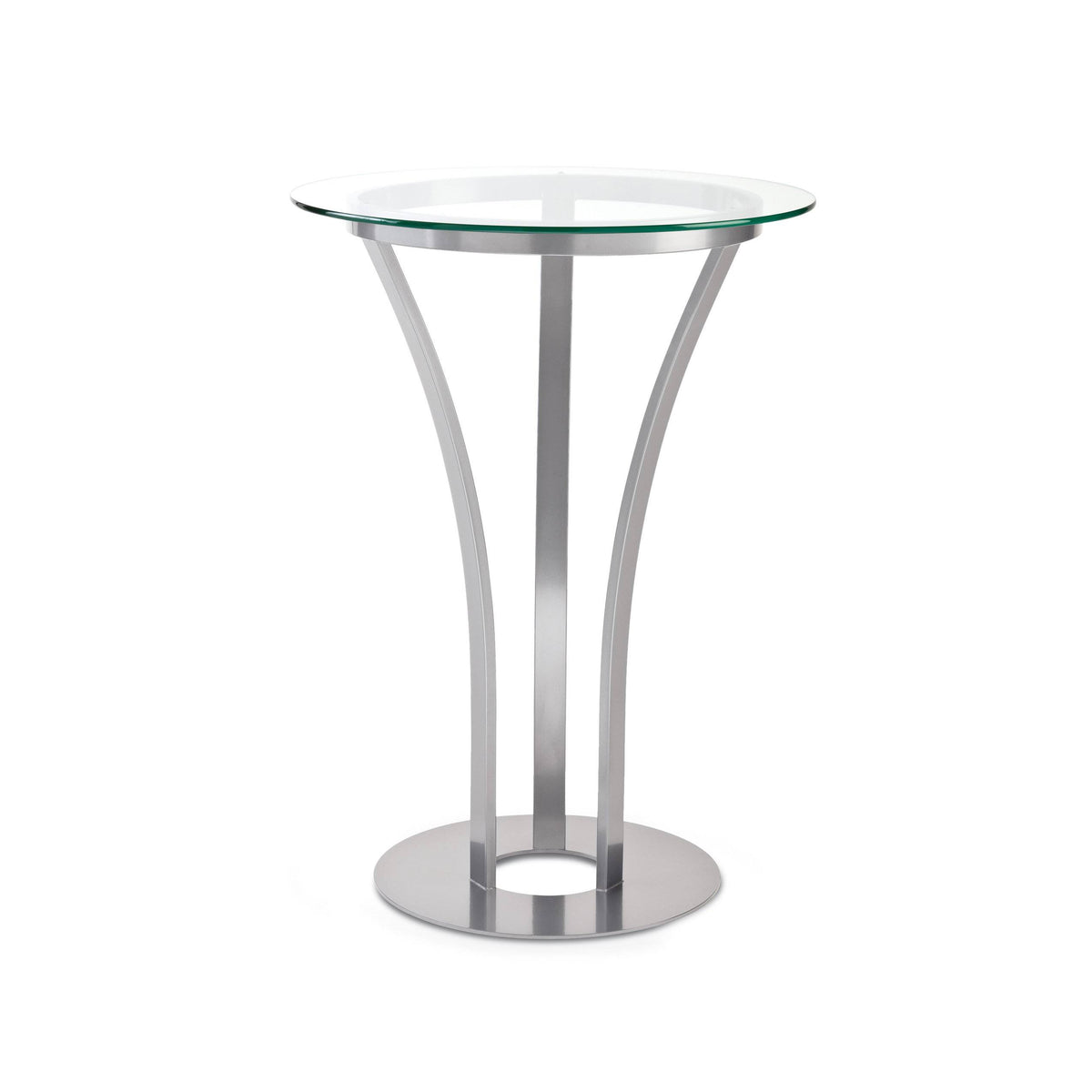 Glass Top Bar Height Table X140