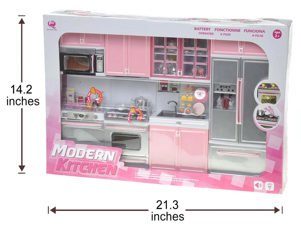 Kitchen Playset with Realistic Lights & Sounds Z57739