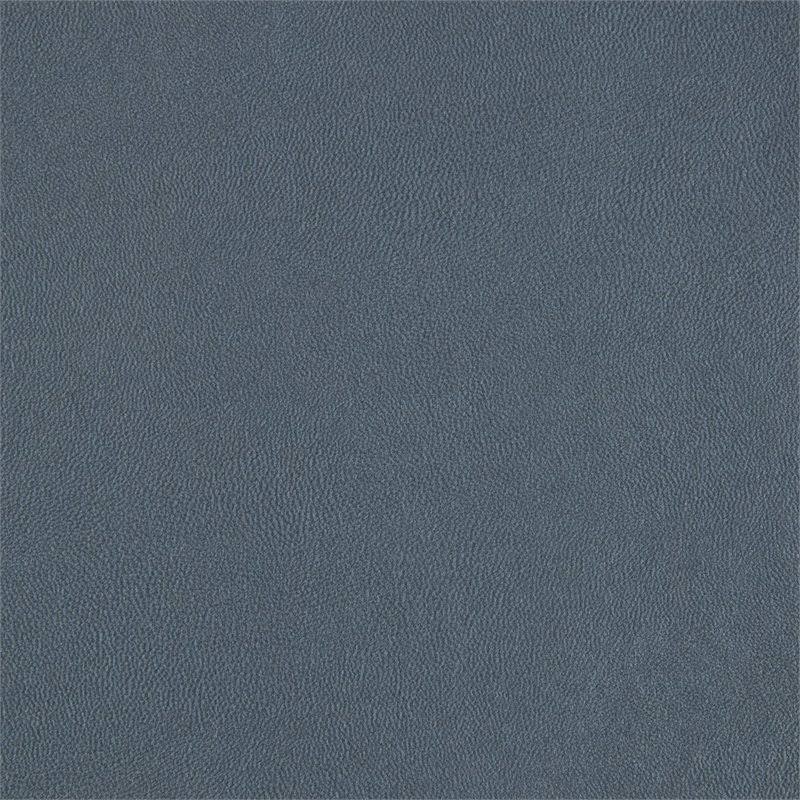 Blue and Black Microfiber Tufted Loveseat J953