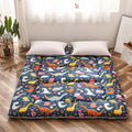 Navy Queen Size Foldable Floor Mattress H4639