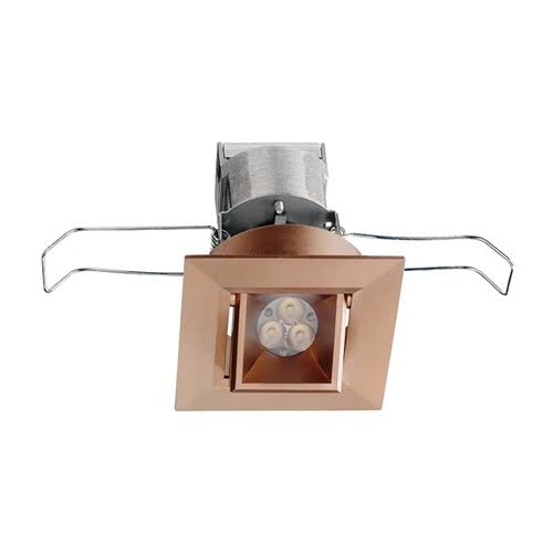 Bronze Mini LED Gimbal Square Downlight U4366