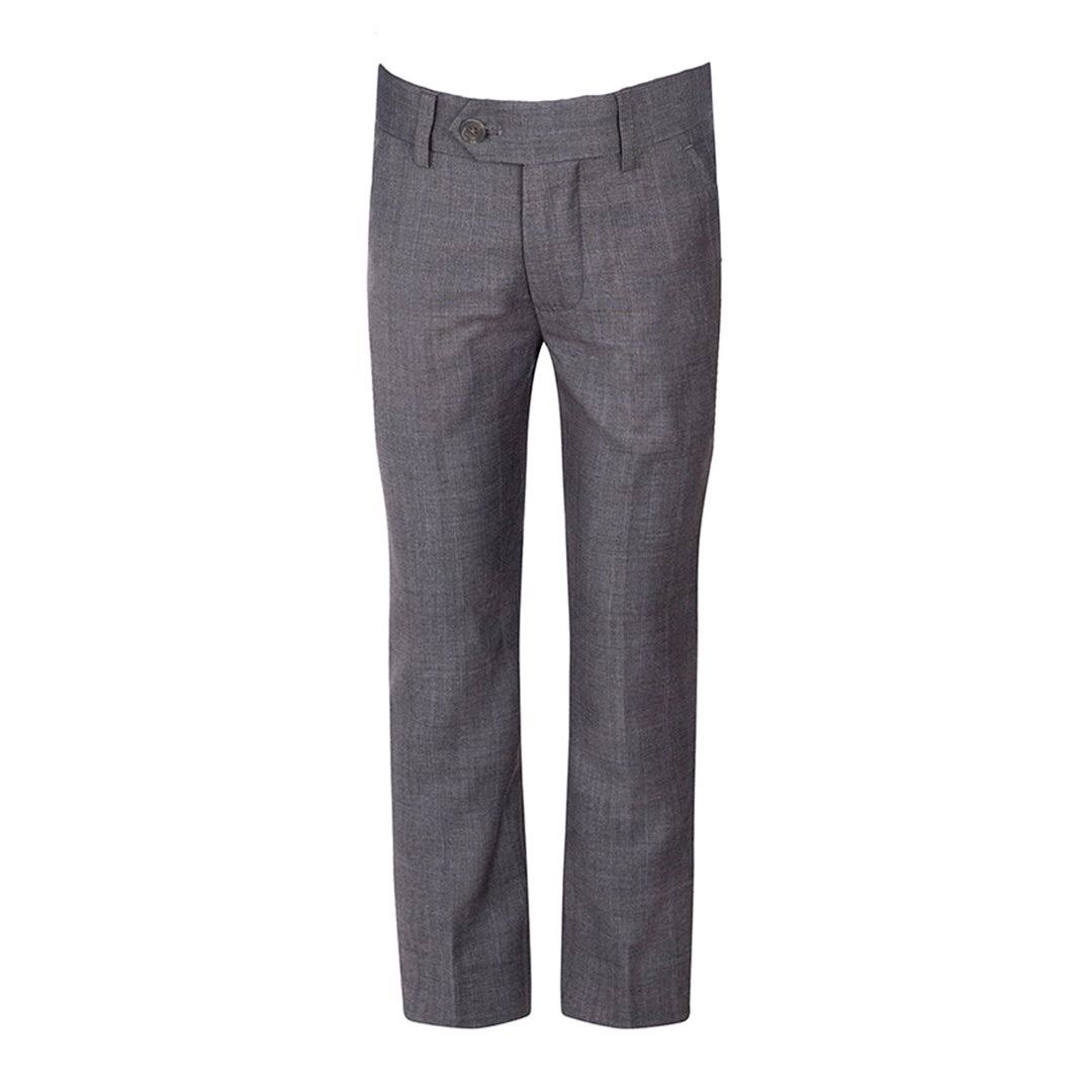 Grey/Blue Yonder Check Two-Piece Boy's Suit K367683