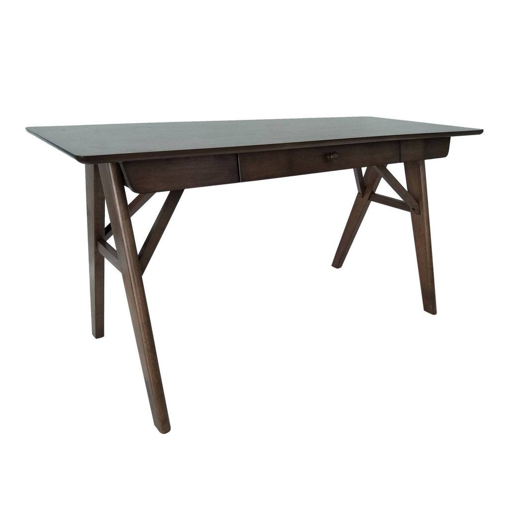 Modern Faux Wood Desk with Veneer H32324