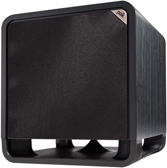 Powered Subwoofer with 12” Woofer, 400W Amp, Washed Black Walnut V379413
