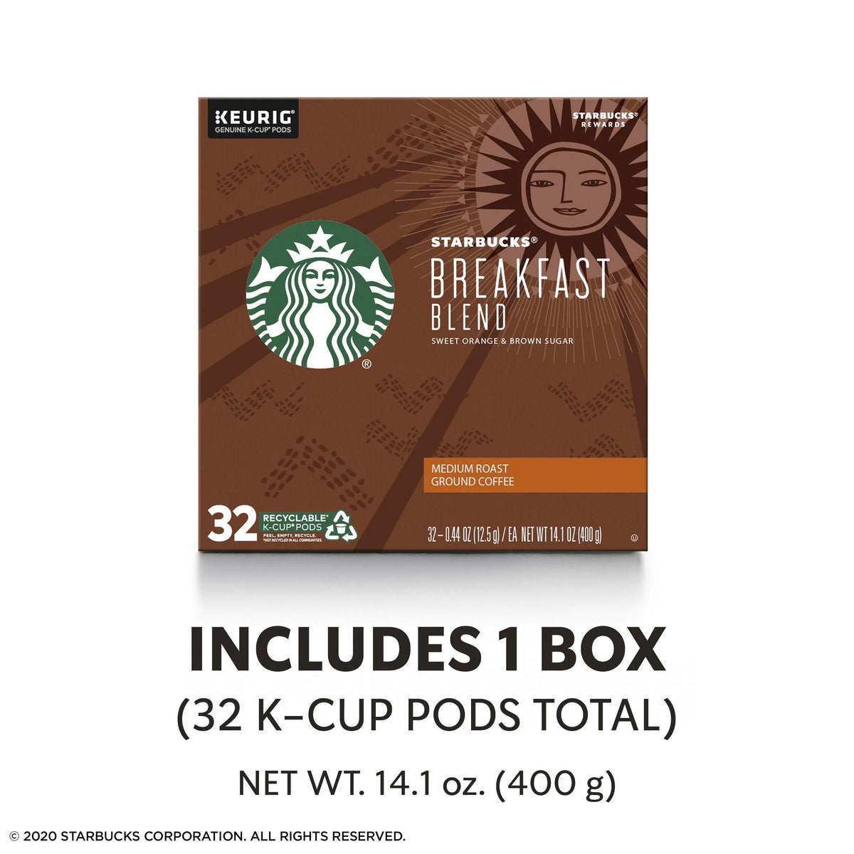 32 Pods Medium Roast Coffee Pods N340