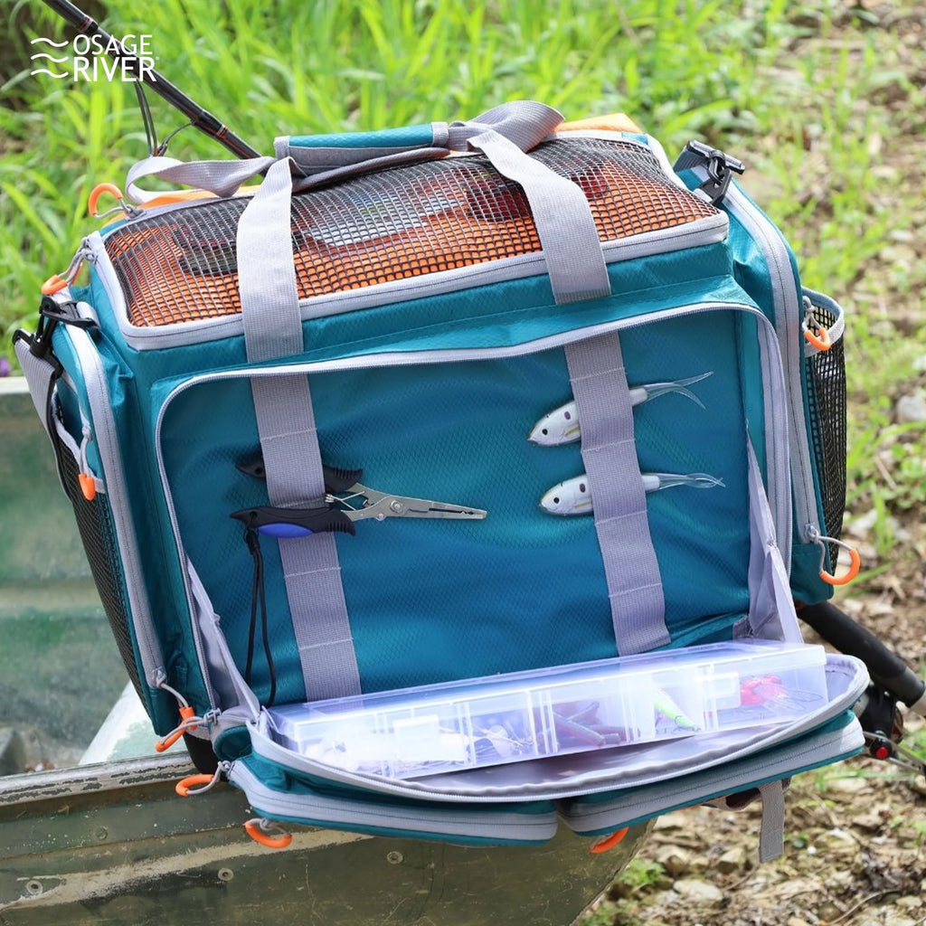 Red Large Fishing Tackle Bag G385900