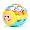 Baby Rattles Cartoon Bee Hand Rattle Bell Ball Teether Early Educational Toys C840