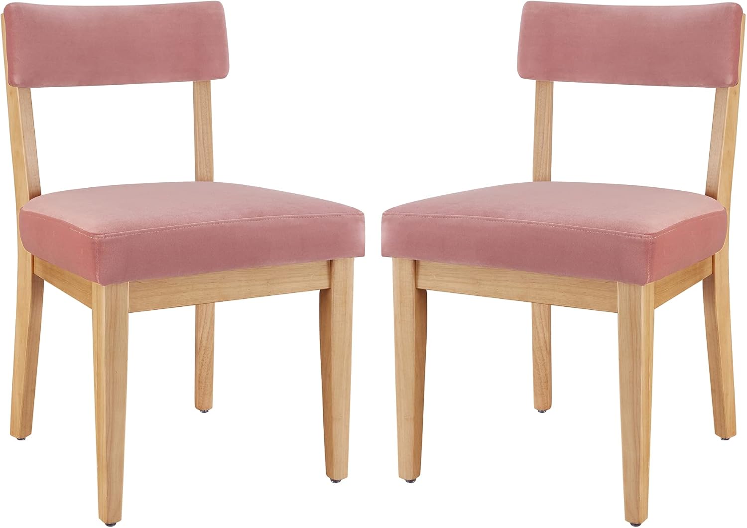 Black PU Set of 2 Dining Chair B656