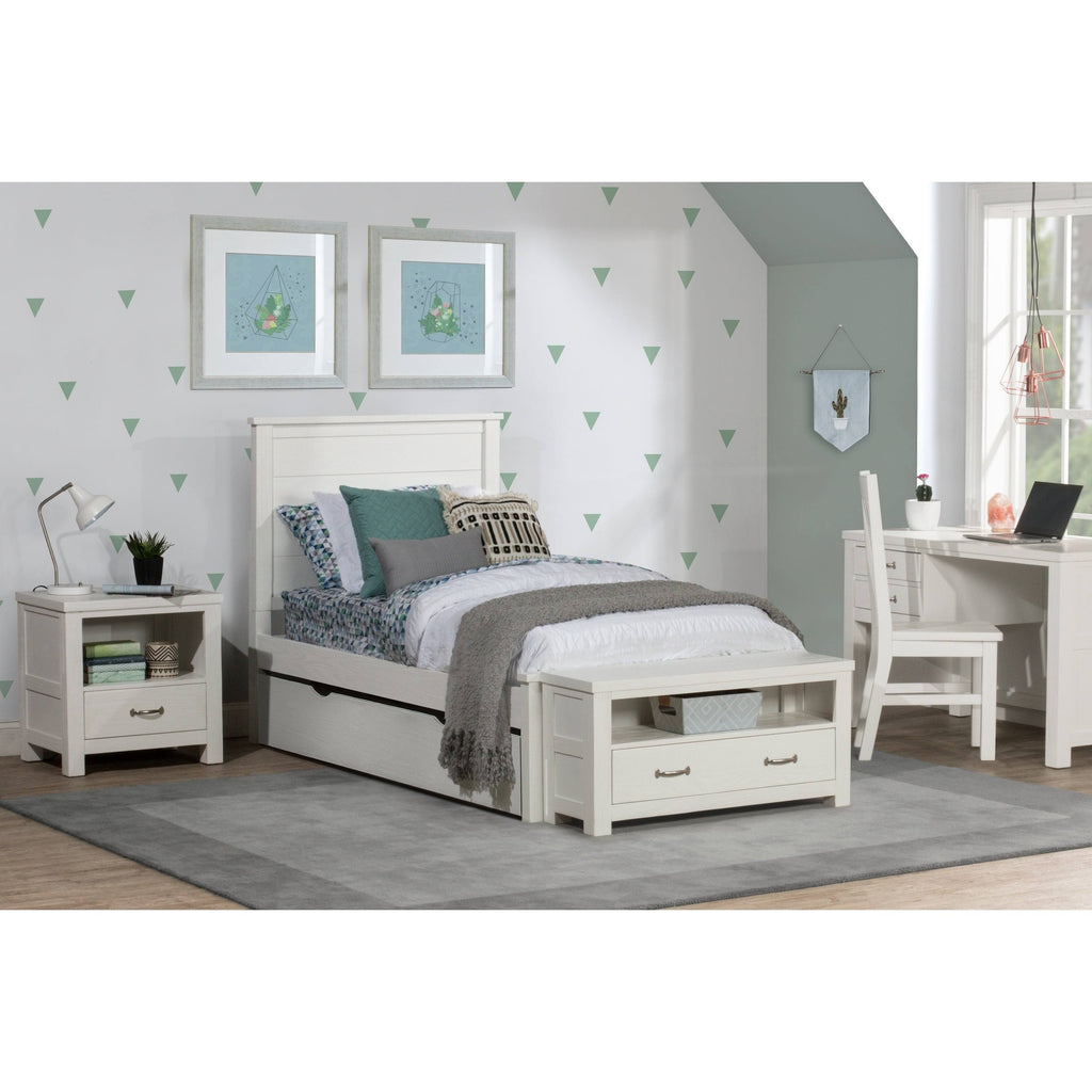 Twin Panel Bed with Trundle G738