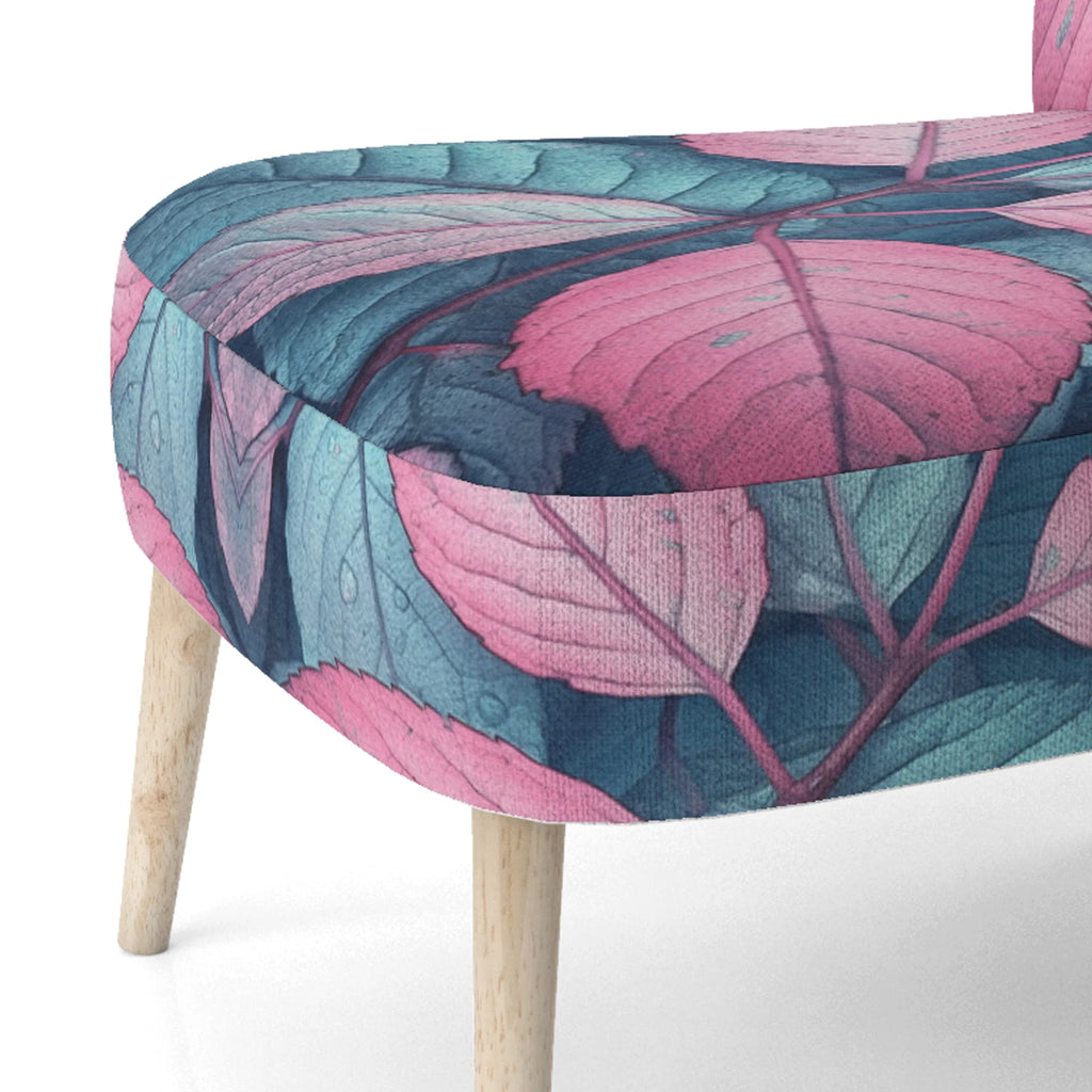 Upholstered Traditional Accent Chair and Floral Arm Chair C2579
