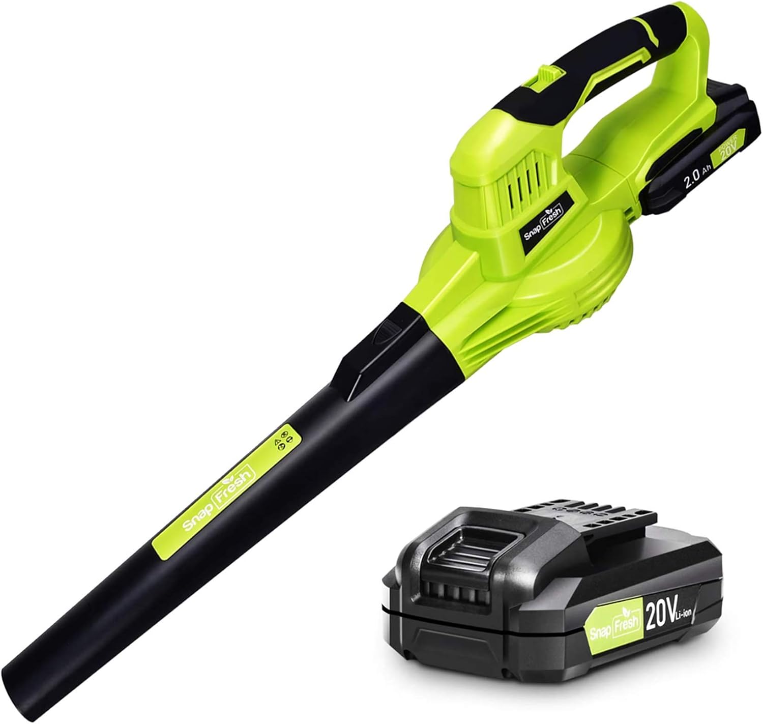 20V Cordless Electric Leaf Blower with Battery & Charger M616