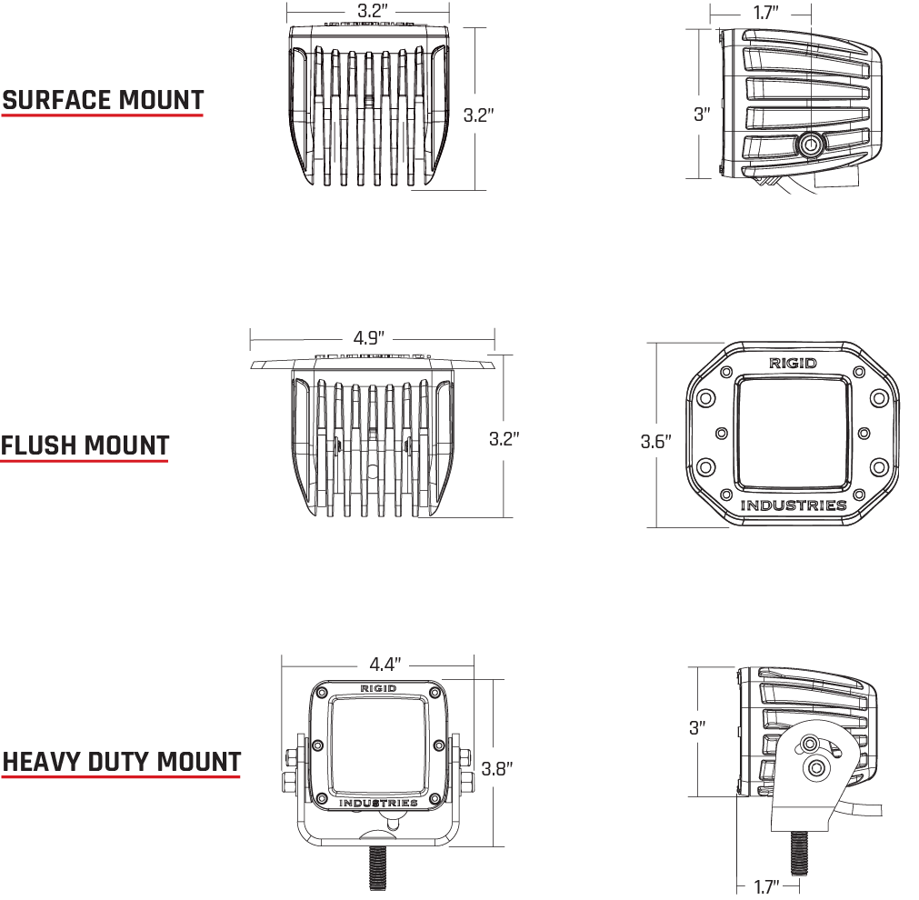 D-Series Pro Diffused Light F444557