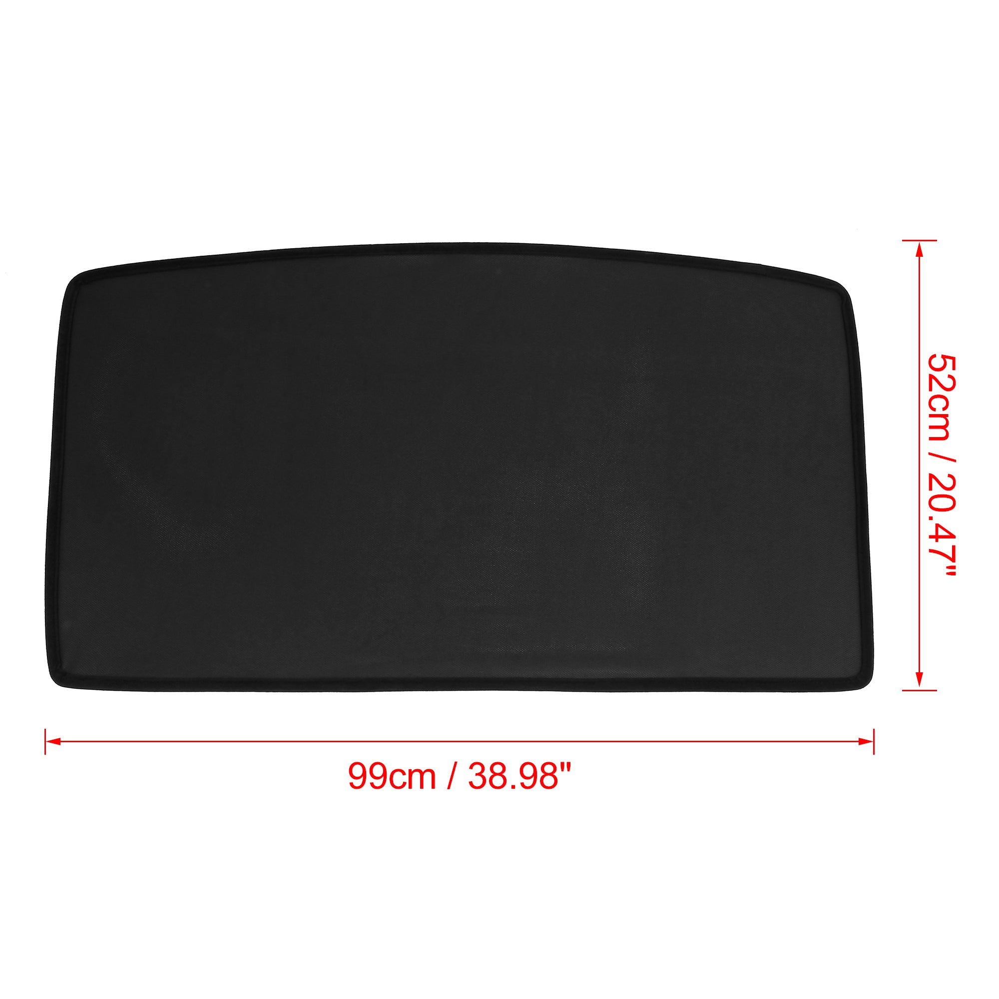 Black Glass Sunroof Shade Cover for Tesla Model S M574
