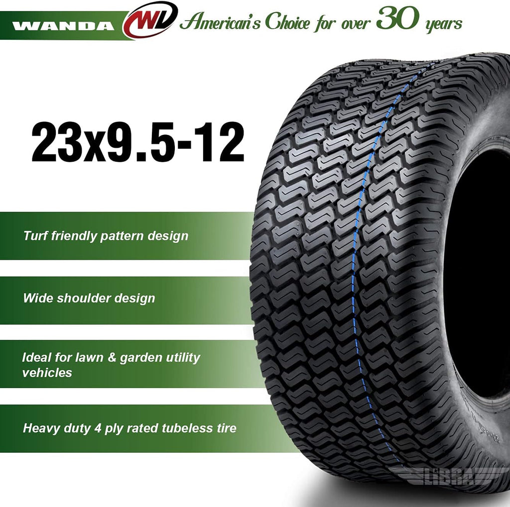 23x9.5-12 Lawn Mower Cart Turf Tire R745