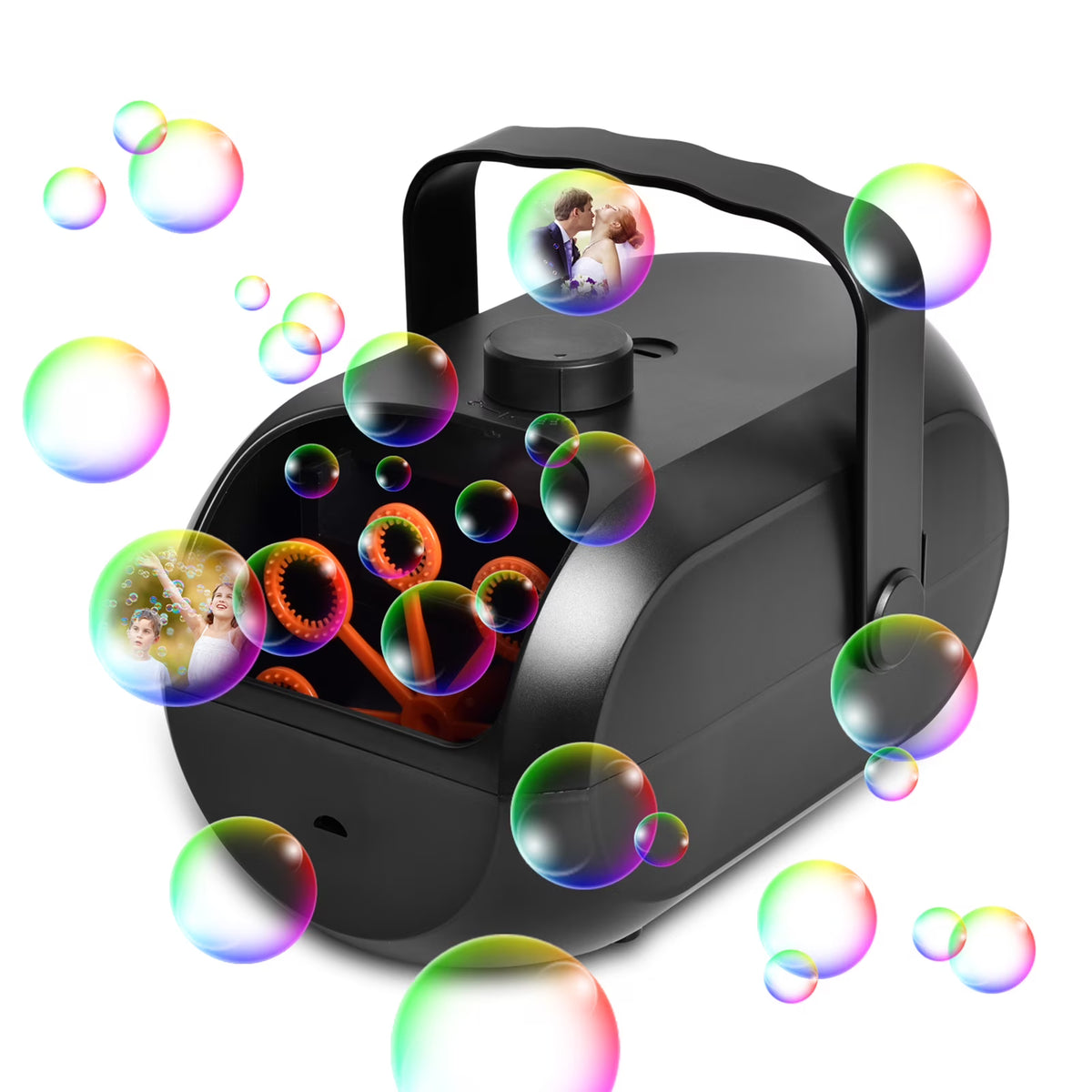 Portable Rechargeable Bubble Machine S4079