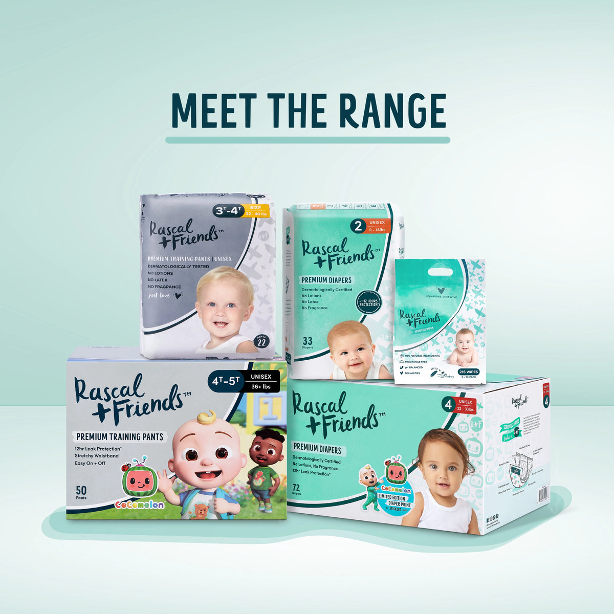Premium Diapers Size 5, 64 Count Q79750