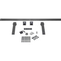 Barn Door Hardware Set with 8 ft Track, Silver Metallic D712105
