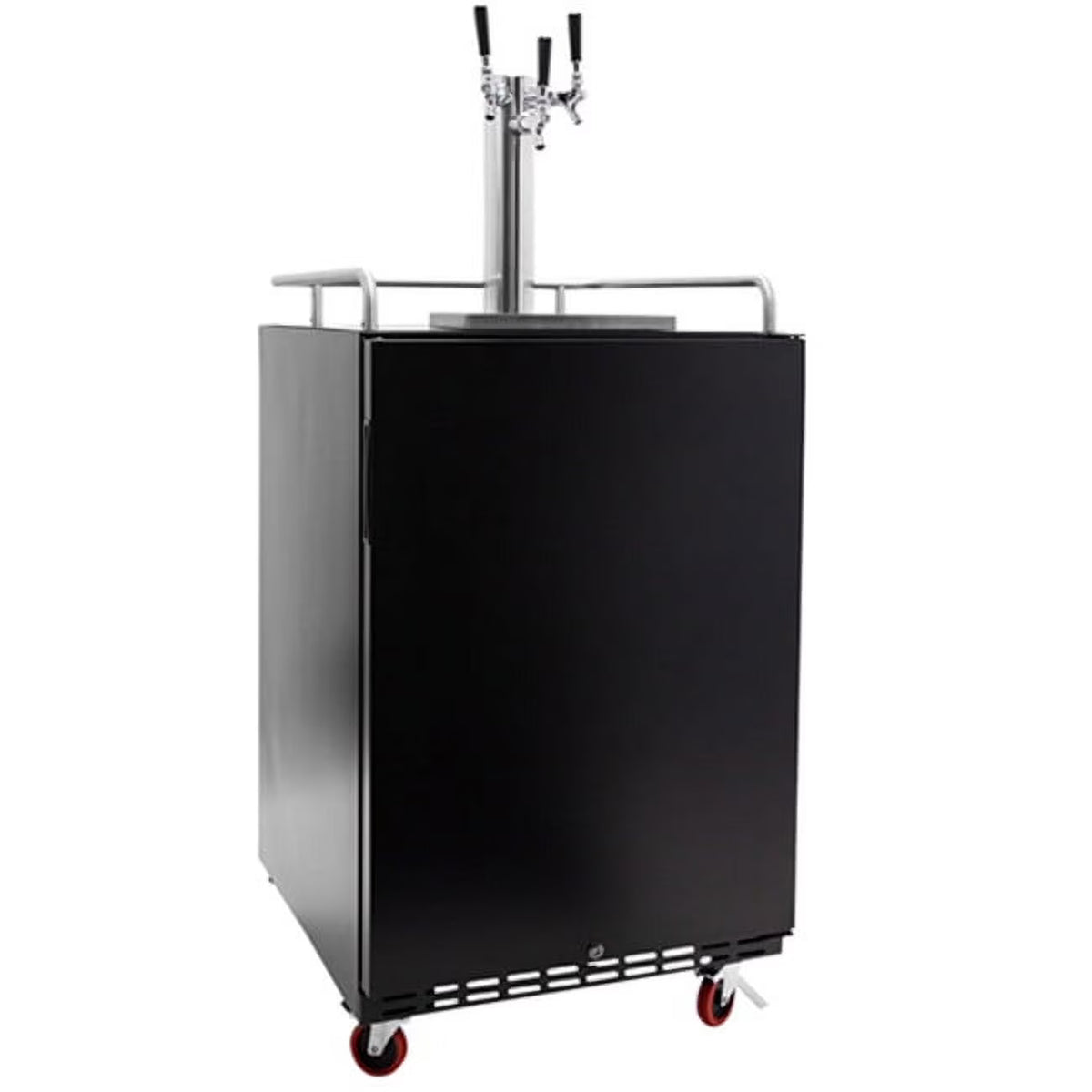 24" Triple Tap Kegerator Stainless Steel U864387