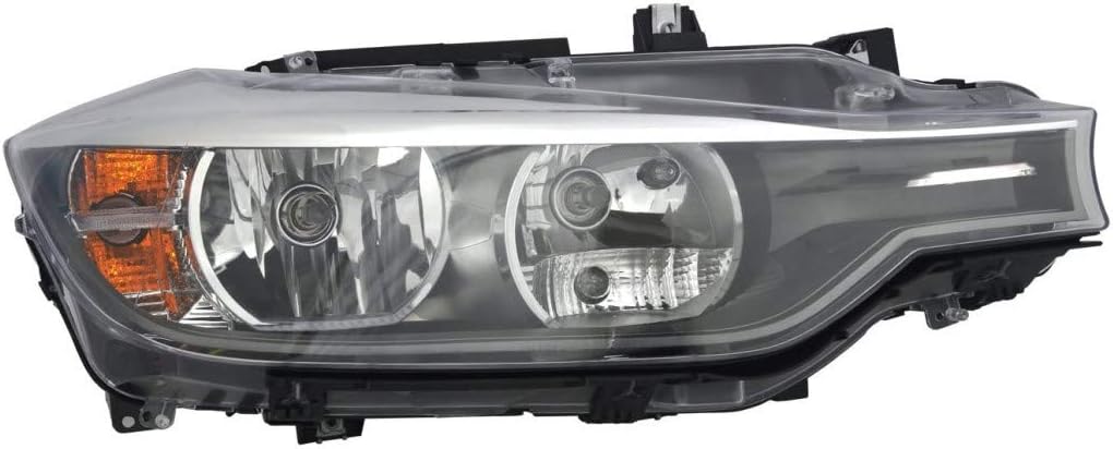 Headlight Assembly Passenger Side Halogen S3456