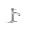 Vibrant Brushed Nickel Single-Handle Bathroom Faucet S194575