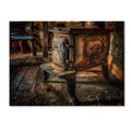 Liberty Wood Stove Canvas Art L11923