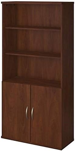 36W Bookcase with Doors in Hansen Cherry S84693