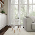 White Tray Top End Table P36605