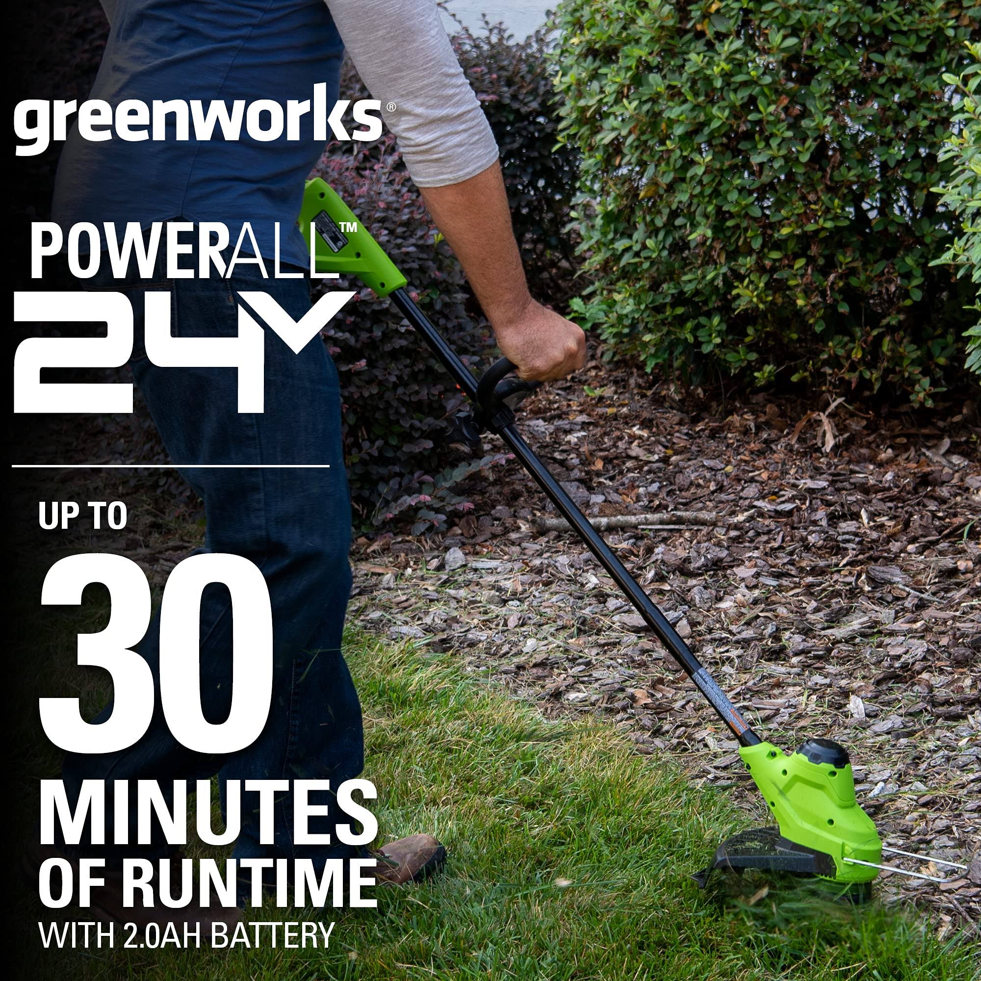 24V 10 inch TorqDrive String Trimmer with 2Ah USB Battery and Charger B91658