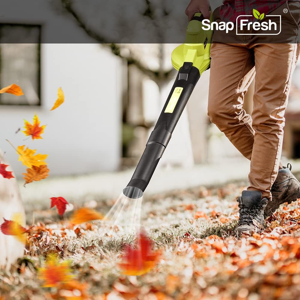 20V Cordless Electric Leaf Blower with Battery & Charger M616