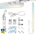 34 Inch LED Under Cabinet Light Kit, Plug in, Linkable, 3 Color Option, 12W, 1200 Lumens J97981