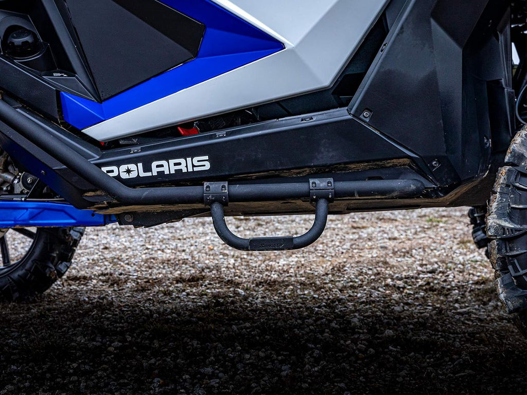Wrinkle Black Rock Sliders Nerf Bars Tree Kickers for Polaris RZR PRO XP W3331