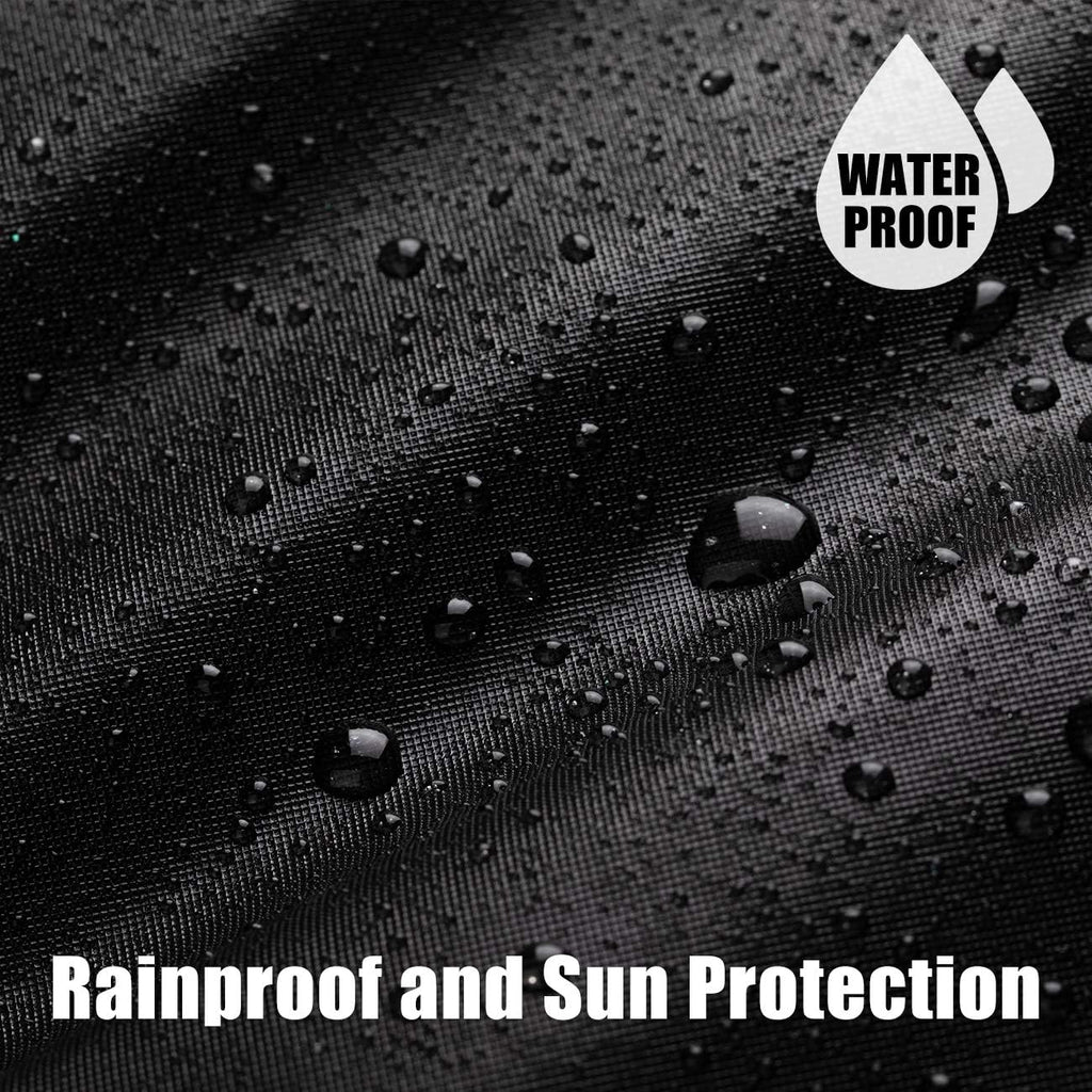 Car Cover SUV Cover Universal Fit 169 inch to 181 inch 5 Layer Waterproof Windproof Pack of 2 J67369