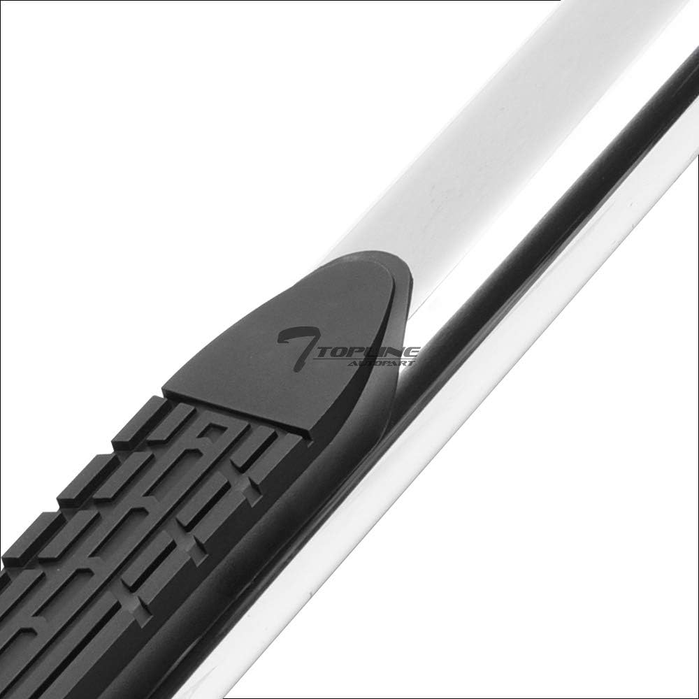 4" Oval Polished Stainless Steel Side Step Nerf Bars R839844