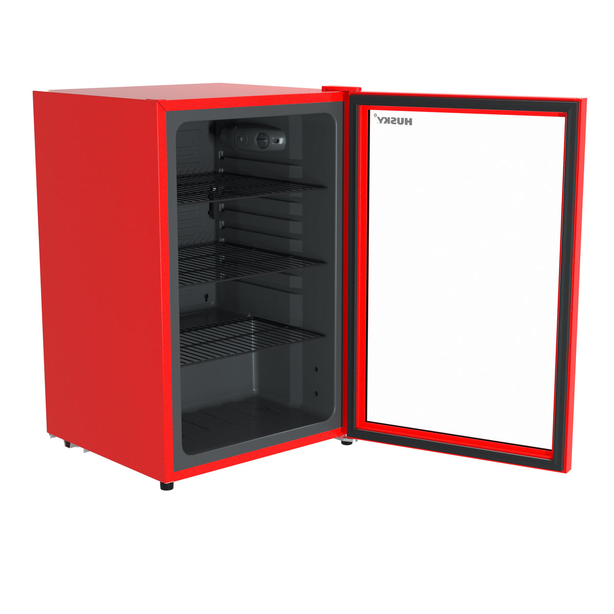 Red Freestanding Mini Fridge F20826