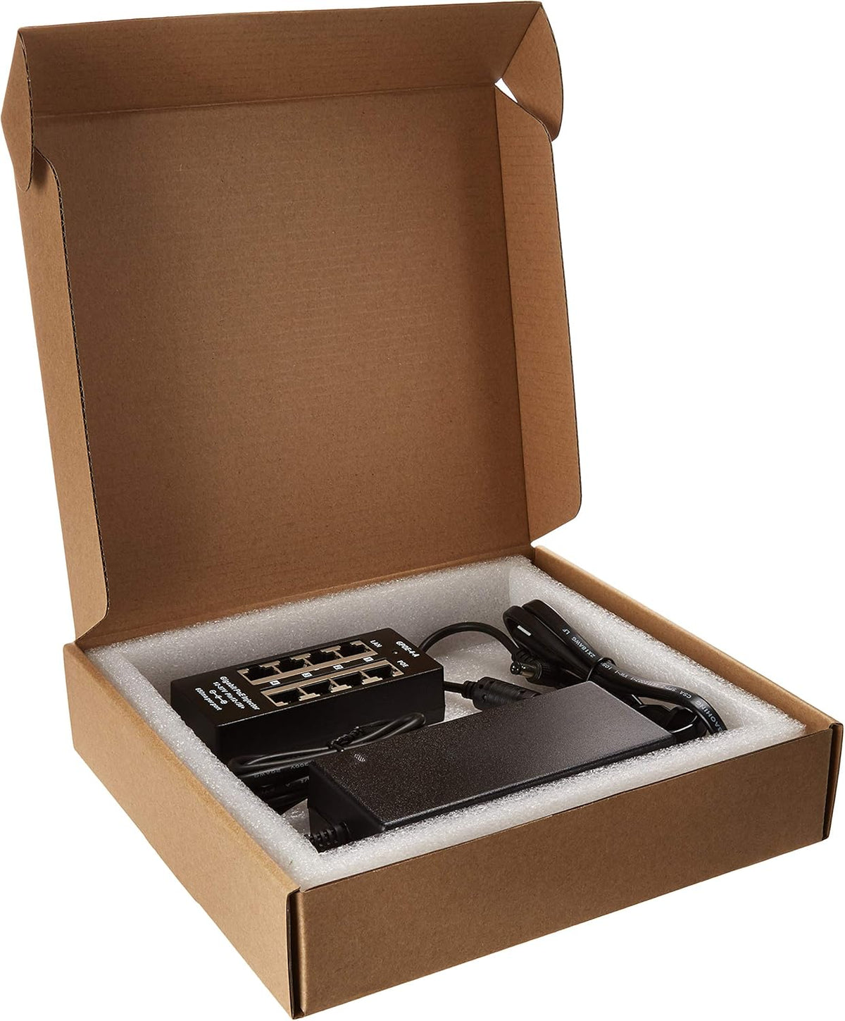4 Port Gigabit Passive PoE Injector with 48V 48W UL Power Supply, Pack of 2 D464165