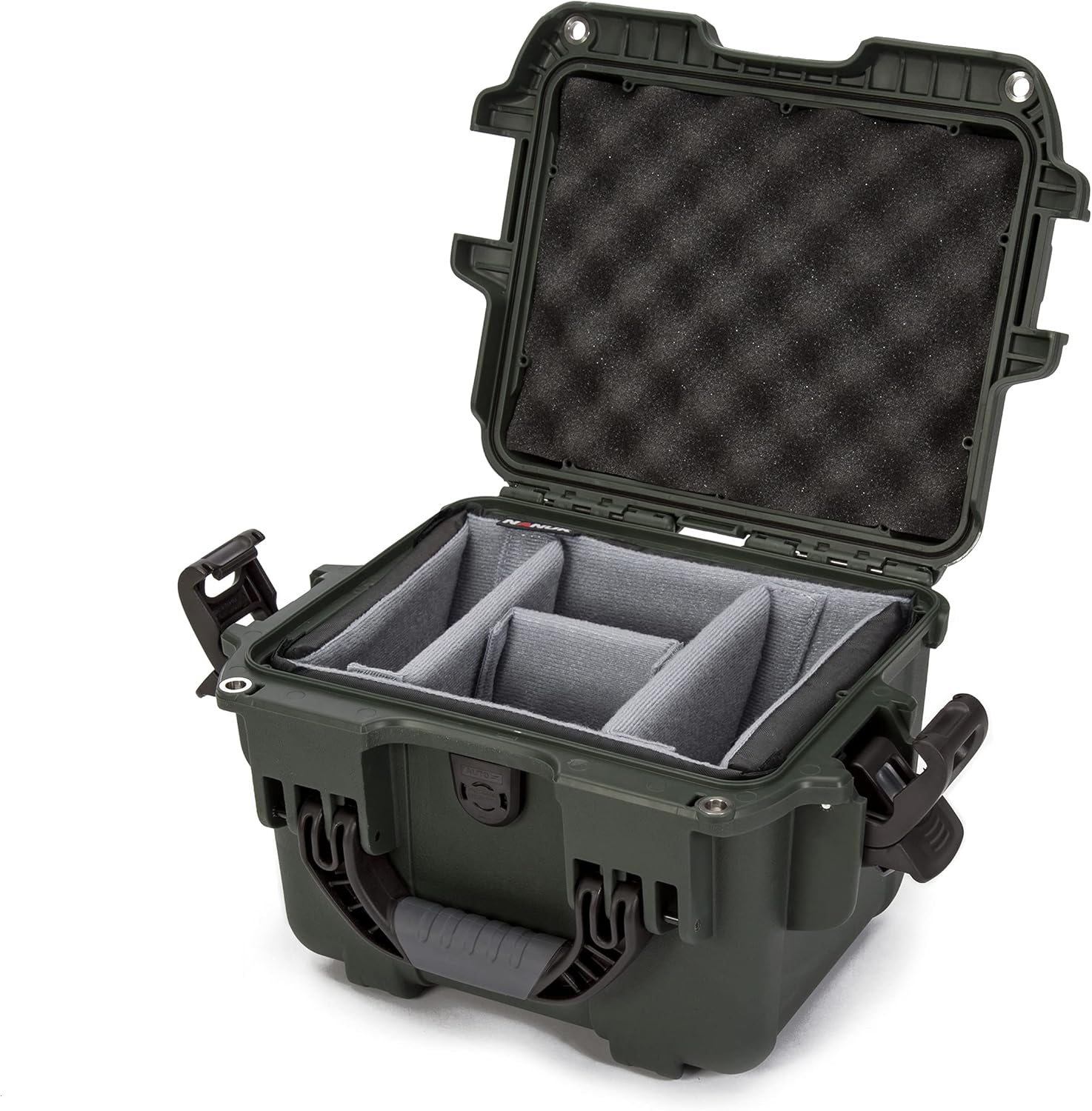 Olive Waterproof Hard Case Pack of 2 Q605