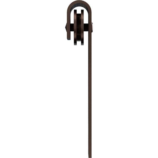Rustic Brown Roller Hanger for Barn Door R2019
