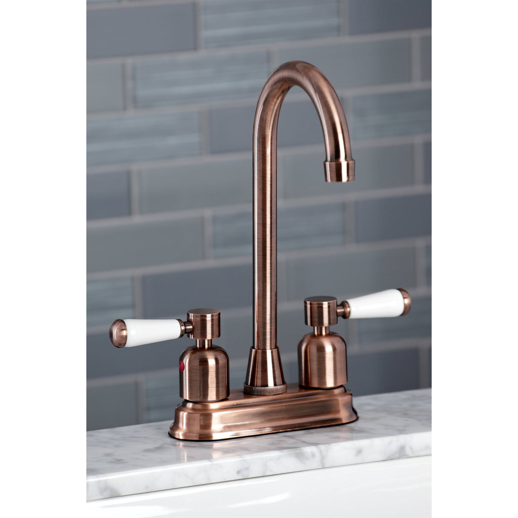 Brushed Brass Bar Faucet Q96154